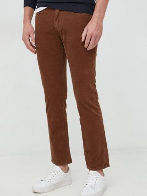 Вельветовые брюки Gap коричневые