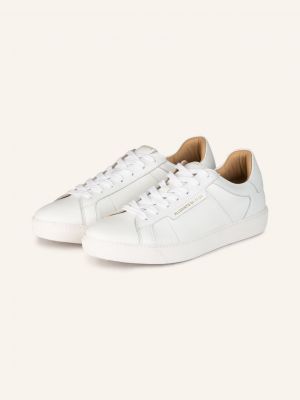 Przezroczyste sneakersy Allsaints białe
