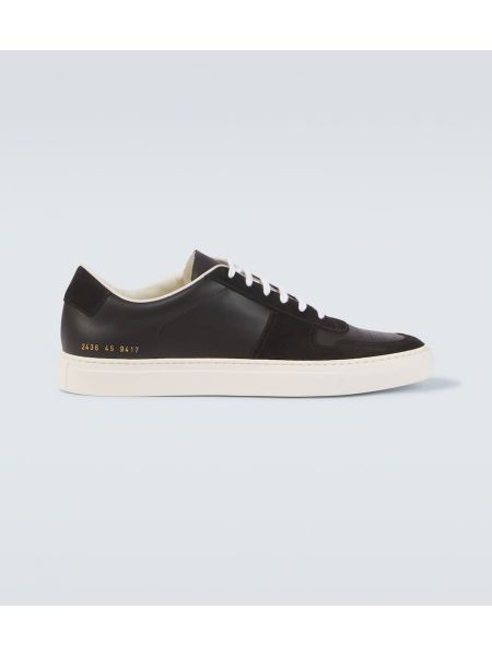 Läder mocka sneakers Common Projects brun