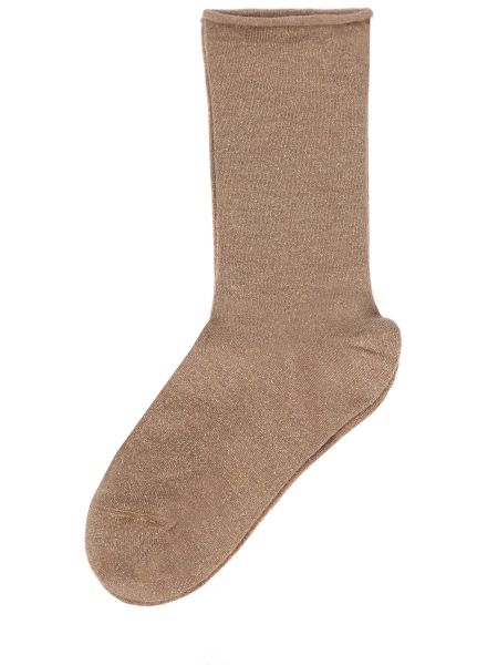 Кашемировые носки Brunello Cucinelli бежевые