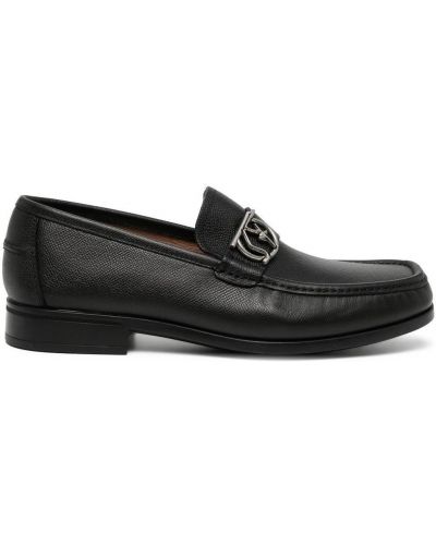 Loafers med spenne Salvatore Ferragamo svart