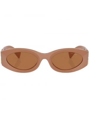 Slnečné okuliare Miu Miu Eyewear hnedá