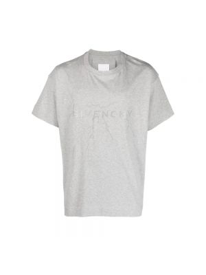 Koszulka z nadrukiem Givenchy szara