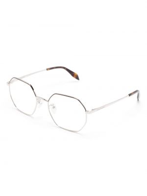Brýle Alexander Mcqueen Eyewear stříbrné