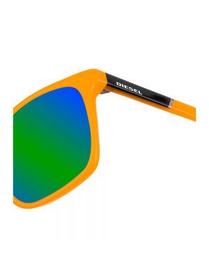 Okulary przeciwsłoneczne Diesel pomarańczowe