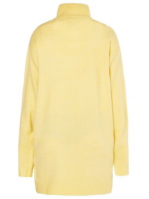 Robe en tricot Mymo jaune