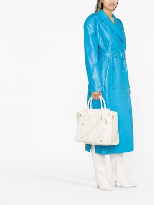 Leder shopper handtasche Off-white
