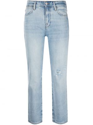 Rippet jeans 7/8 Frame blå