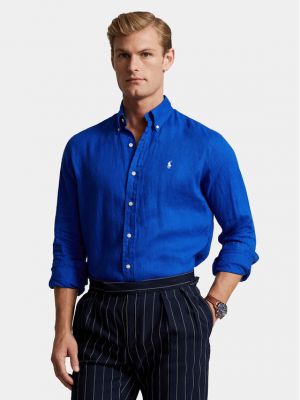 Slim fit ing Polo Ralph Lauren kék