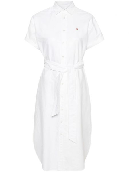 Obleka Polo Ralph Lauren bela