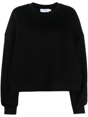 Sweatshirt aus baumwoll mit rundem ausschnitt Ioana Ciolacu schwarz