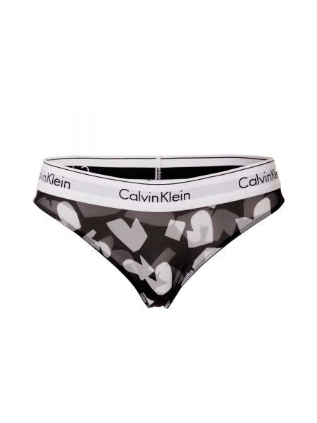 Calvin Klein Underwear Bikinové nohavičky  béžová / hnedá / čierna