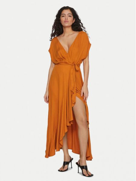 Φόρεμα Vila πορτοκαλί