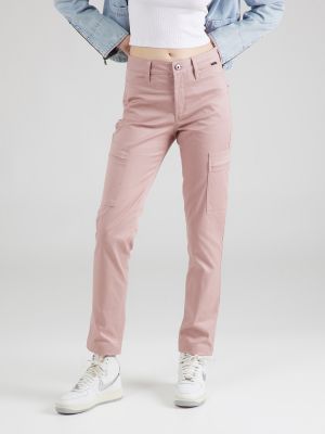 Pantaloni cu buzunare cu stele G-star Raw roz