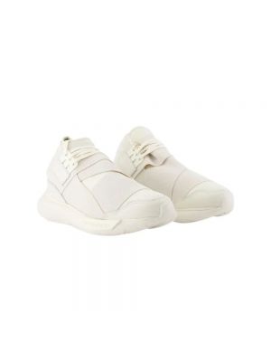 Sneakersy skórzane Yohji Yamamoto Pre-owned białe