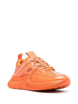 Sneakersy Philipp Plein pomarańczowe