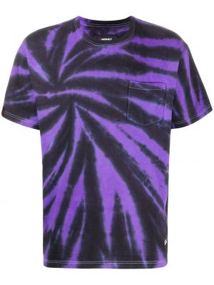 T-shirt à imprimé tie dye Neighborhood violet