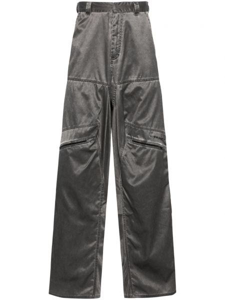 Pantaloni cu croială lejeră Y/project negru