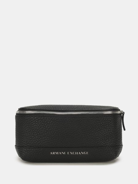 Поясная сумка Armani Exchange черная