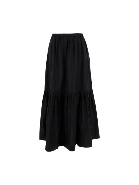 Długa spódnica Ganni czarna