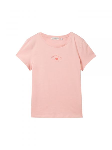 Тениска Tom Tailor Denim розово