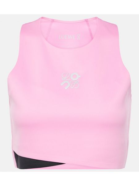 Crop top Loewe pink