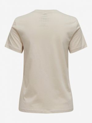 T-shirt Only beige