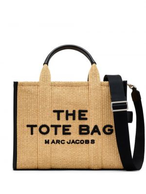Pletena nakupovalna torba Marc Jacobs
