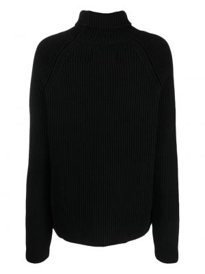 Sweter wełniany Ludovic De Saint Sernin czarny