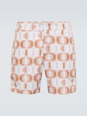 Shorts mit print Frescobol Carioca braun