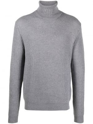 Vlnený sveter Woolrich sivá