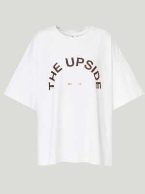 Camiseta de algodón The Upside blanco