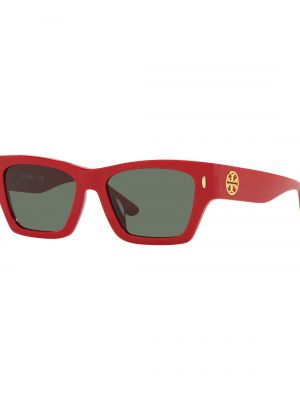 Красные очки солнцезащитные Tory Burch