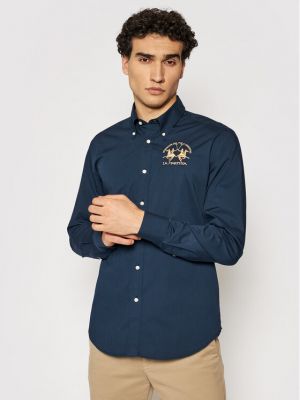 Marškiniai La Martina mėlyna