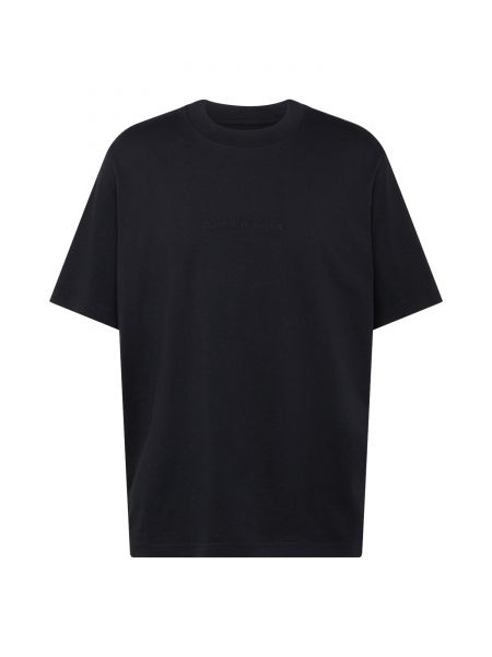 Marškinėliai Abercrombie & Fitch juoda