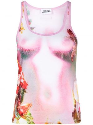 Body s potiskem Jean Paul Gaultier růžový