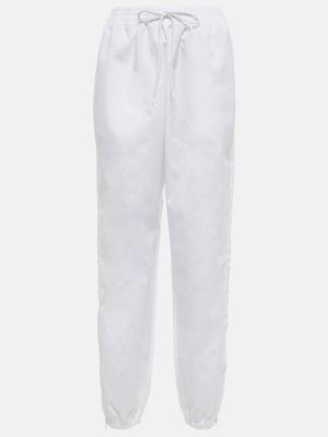 Спортни панталони Wardrobe.nyc бяло