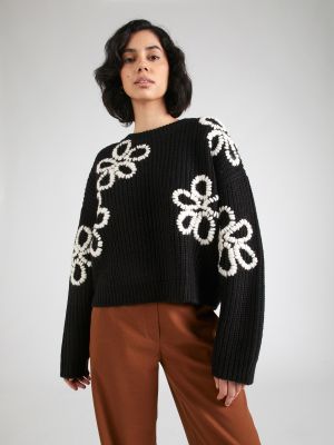 Пуловер Essentiel Antwerp черно