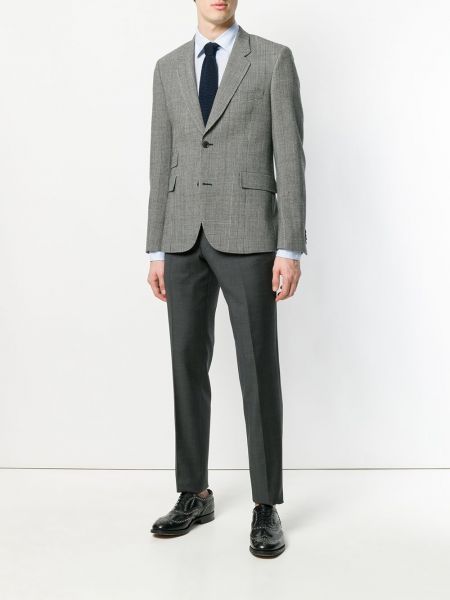 Pantalones rectos Fashion Clinic Timeless gris