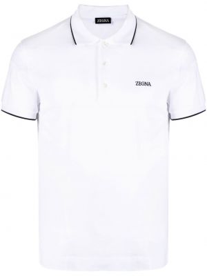 Siuvinėtas polo marškinėliai Zegna