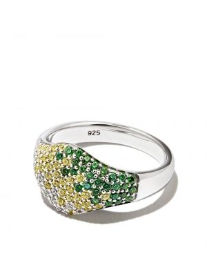 Prsten s prijelazom boje s kristalima Tom Wood