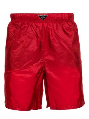 Kratke hlače Prada crvena