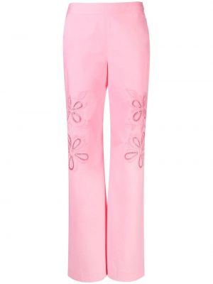 Прав панталон Boutique Moschino розово