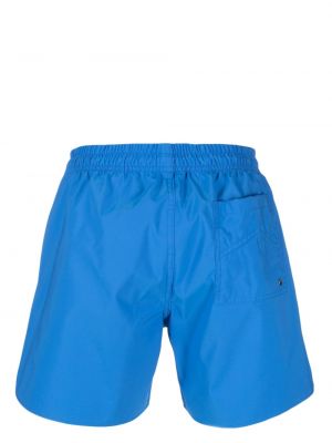 Shorts à imprimé Rhude bleu