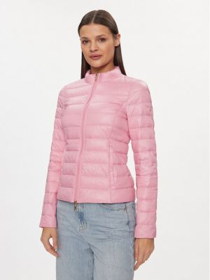 Pernata jakna Patrizia Pepe ružičasta