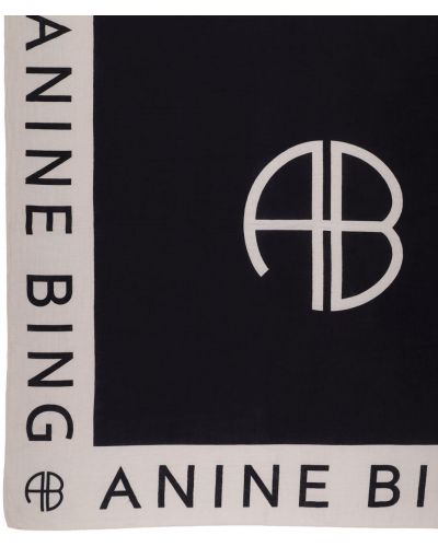 Pamut sál Anine Bing fekete
