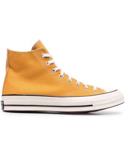 Karierter sneaker Converse gelb
