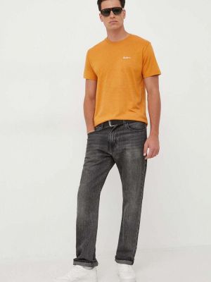 Majica kratki rukavi Pepe Jeans narančasta