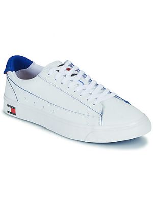 Sneakers di pelle Tommy Jeans bianco