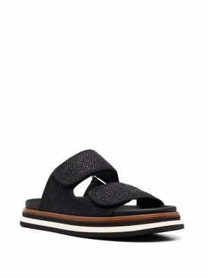 Sandale ohne absatz Hogan schwarz
